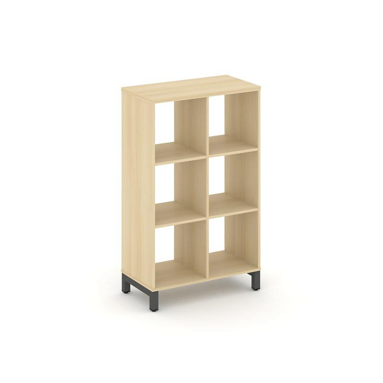 каркас стеллажа 3 яр. style project sn.ks-320 акация лорка/металл антрацит фото