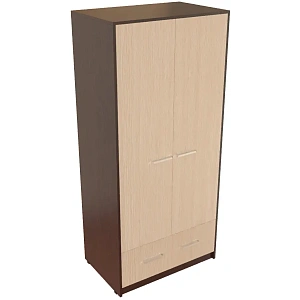 Шкаф комбинированный с ящиком Protech Т-301 Дуб венге/Ясень шимо фото