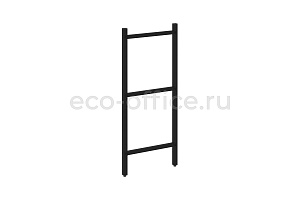 Стойка проходная (2 ниши / 2 ниши) LOFT VR.L-SL.SP-2.2 Черный металл фото