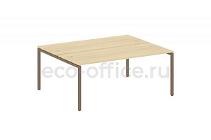 Рабочая станция METAL SYSTEM QUATTRO 4x4 40БП.РАС-СП-2.5 Акация Лорка / Мокко металл фото