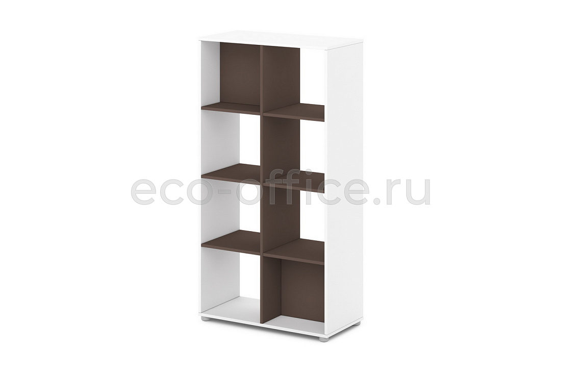 Стеллаж средний 8 ячеек SENTIDA COLOR S-78 Тирамису  стоимость