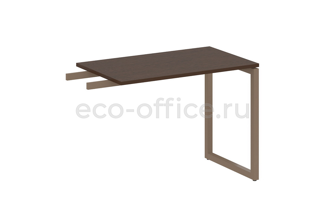 Приставной элемент на О-образном м/к METAL SYSTEM QUATTRO 4x4 40БО.ПР-3 Венге Цаво / Мокко металл  стоимость