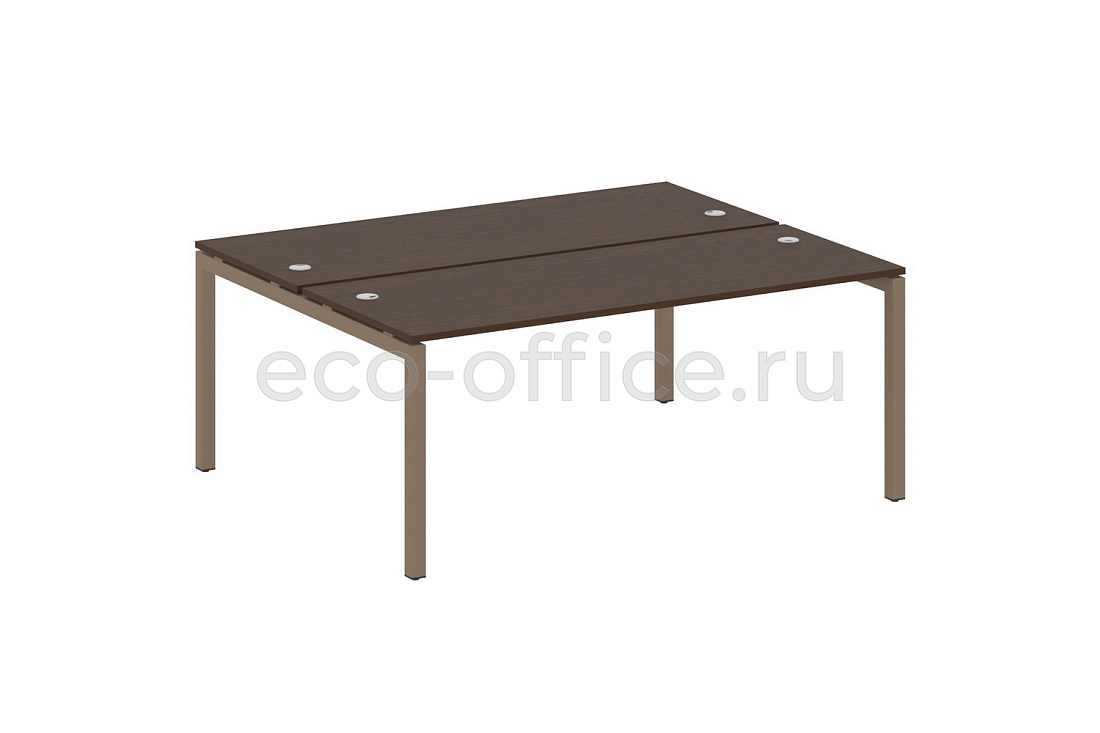 Рабочая станция METAL SYSTEM QUATTRO 5x5 50БП.РАС-СП-2.5 Венге Цаво / Мокко металл купить в Москве