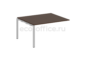 Проходной наборный элемент переговорного стола METAL SYSTEM STYLE БП.ППРГ-3 Венге Цаво / Серый металл фото