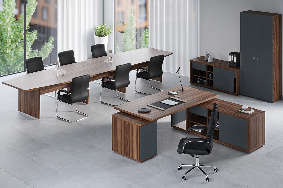 кабинет руководителя zion орех селект фото