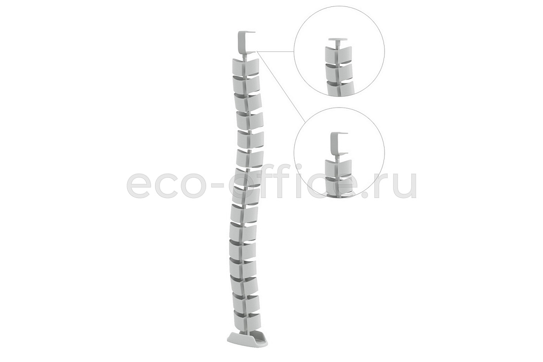 Кабель-канал VERTEBRA 010.120.00001 / 037701AL Серебристый пластик  стоимость