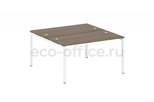 Рабочая станция METAL SYSTEM QUATTRO 4x4 40БП.РАС-СП-2.3 Вяз Благородный / Белый металл фото