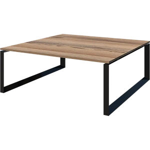 Стол переговорный на металлокаркасе Protech НТМП.О.180.11 Дуб сафари/Антрацит фото