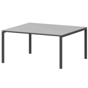 Стол переговорный на металлокаркасе Protech АМП-002.123 Серый/Антрацит фото