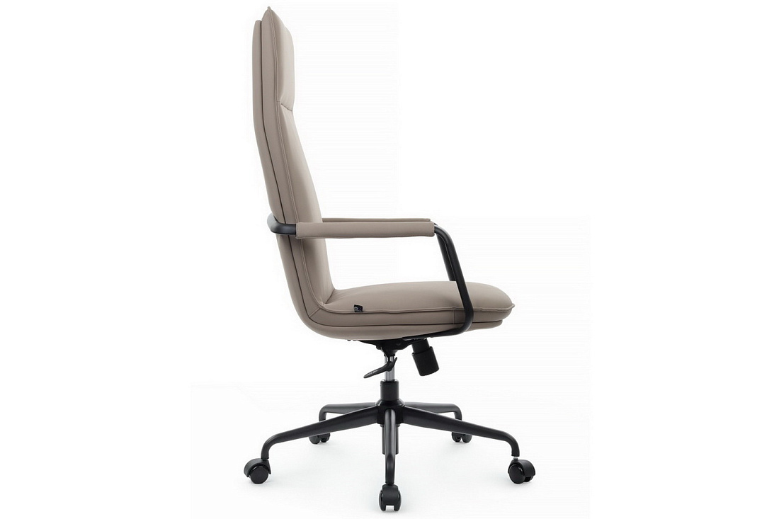 кресло руководителя rv chair tino cm-p004as бежевая экокожа фото