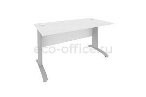 Стол письменный RIVA Metal ПЛ.СП-3 Белый фото