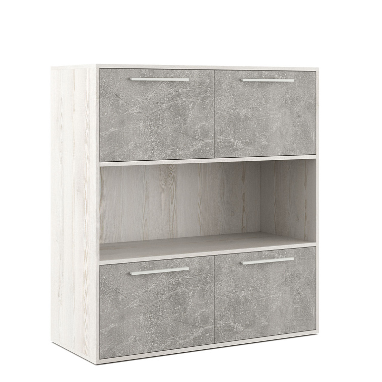 шкаф средний с горизонтальной нишей b-tone btn36154431 фото