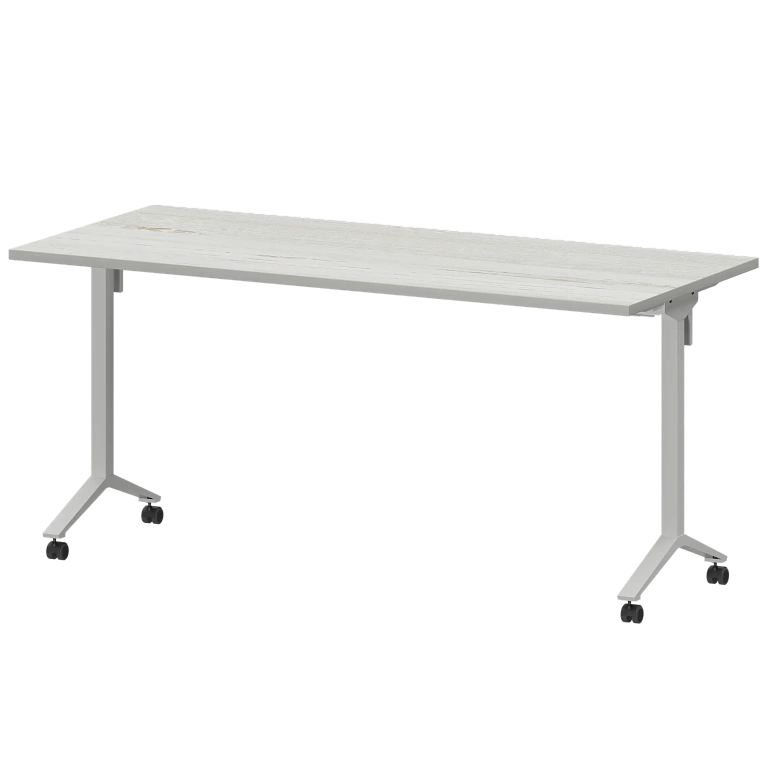 стол мобильный складной protech мб25-160.70 сосна винтер/белый фото