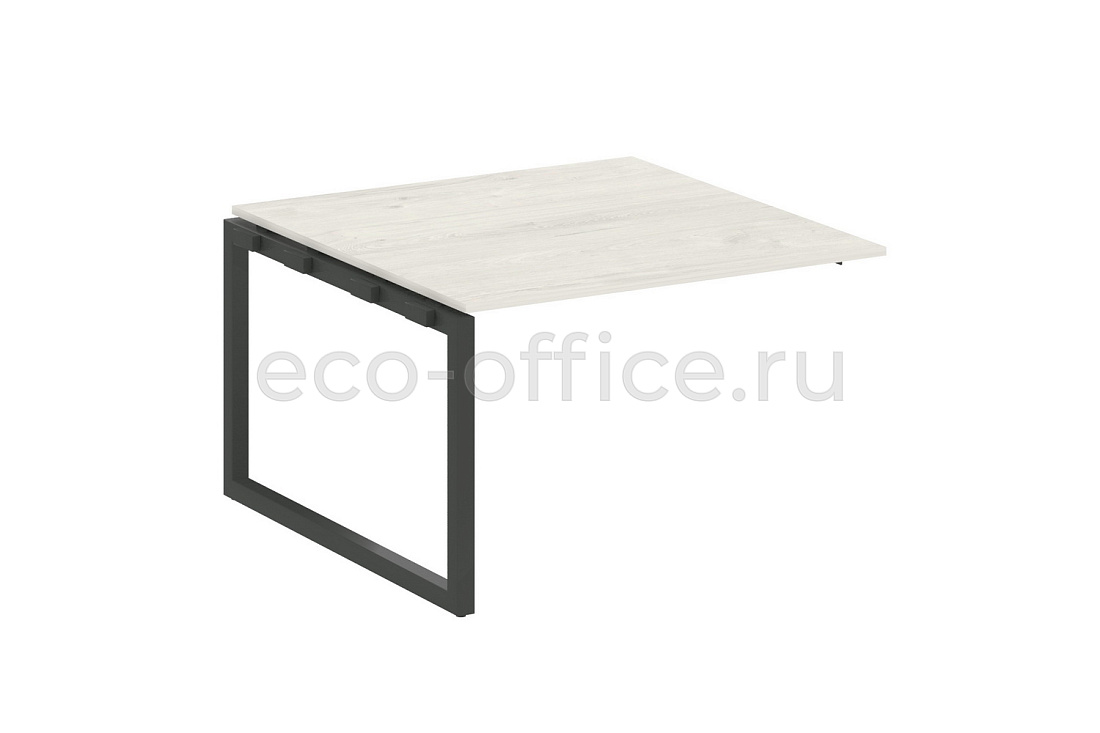 Проходной наборный элемент переговорного стола METAL SYSTEM QUATTRO 5x5 50БО.ППРГ-2 Дуб Наварра / Антрацит металл   стоимость