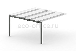 Металлокаркас на П-образной опоре 60x30 для наборного элемента 1000*1475 Антрацит металл фото