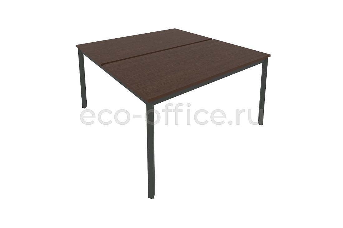 Рабочая станция на металлокаркасе SLIM SYSTEM С.СП-5.3 Венге Цаво / Антрацит металл купить в Москве