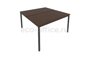 Рабочая станция на металлокаркасе SLIM SYSTEM С.СП-5.3 Венге Цаво / Антрацит металл фото