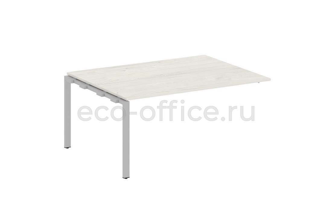 Проходной наборный элемент переговорного стола METAL SYSTEM STYLE БП.ППРГ-4 Дуб Наварра / Серый металл  стоимость