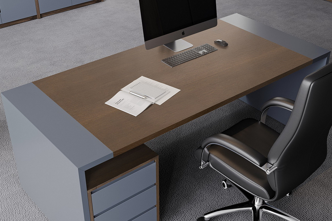 кабинет руководителя artwood дуб капучино фото