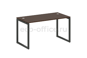 Стол письменный METAL SYSTEM QUATTRO 4x4 40БО.СП-3 Венге Цаво / Антрацит металл фото