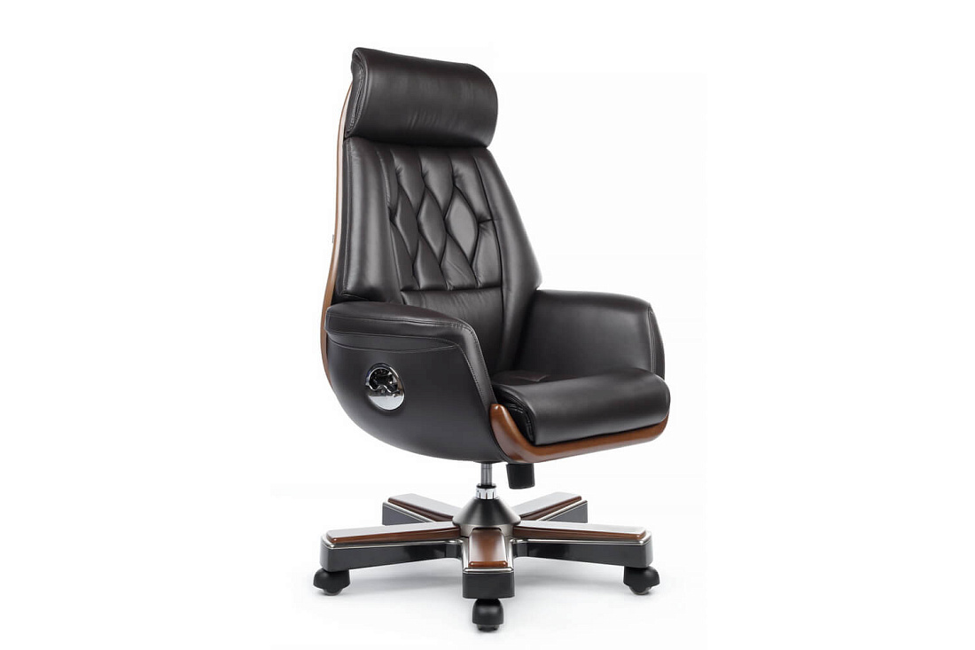 купить кресло руководителя rv design byron ys1505a коричневая кожа #REGION_NAME_DECLINE#