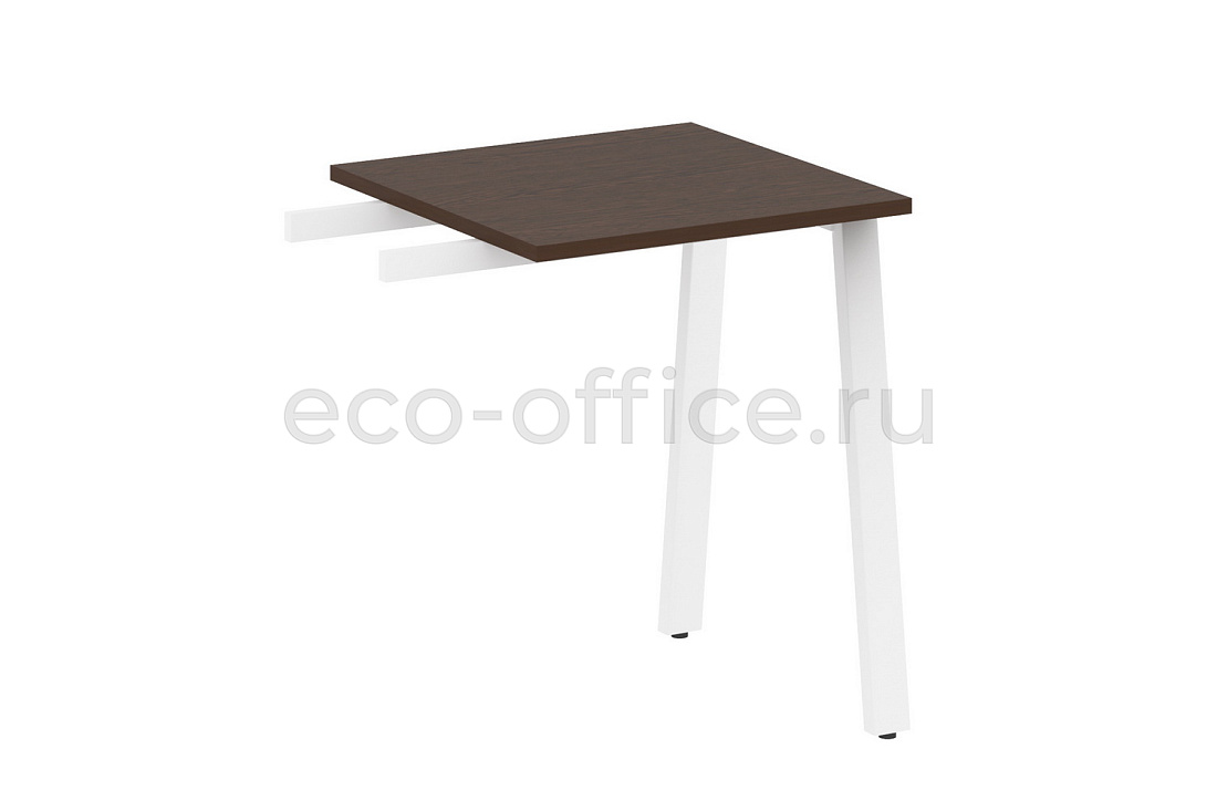 Приставной элемент на А-образном м/к METAL SYSTEM STYLE БА.ПР-1 Венге Цаво / Белый металл  стоимость