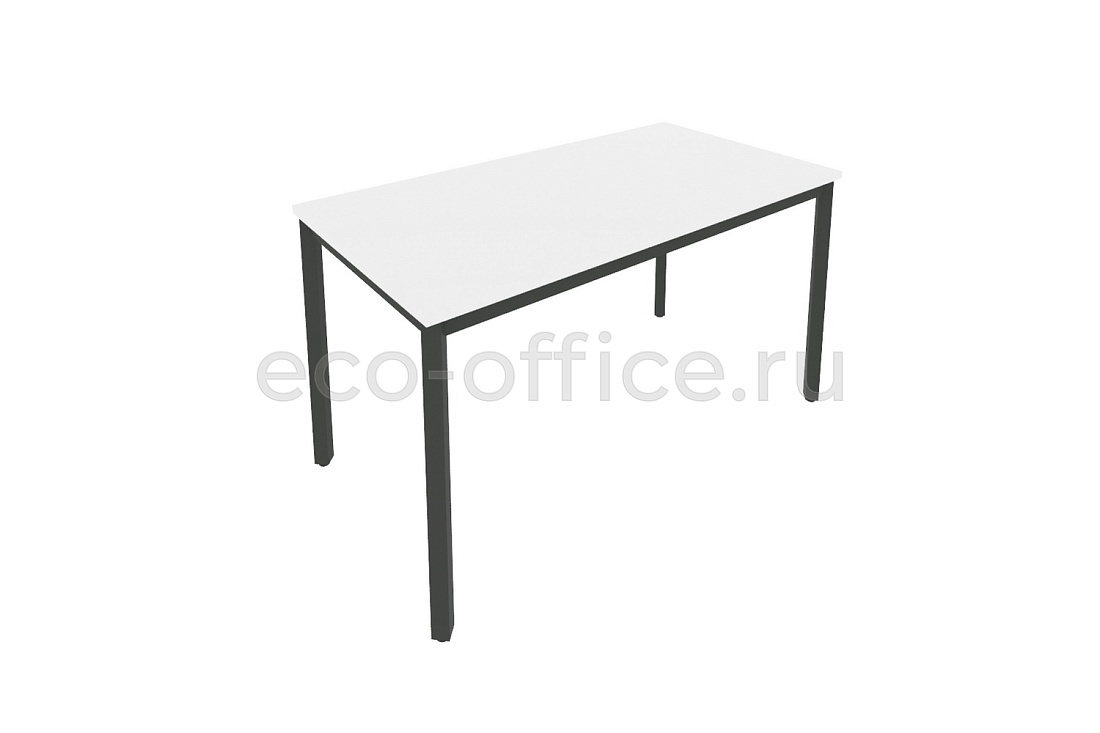 Стол письменный на металлокаркасе SLIM SYSTEM С.СП-5 Белый / Антрацит металл купить в Москве