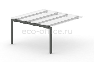 Металлокаркас на П-образной опоре 50x50 для наборного элемента 1000*1475 Антрацит металл фото