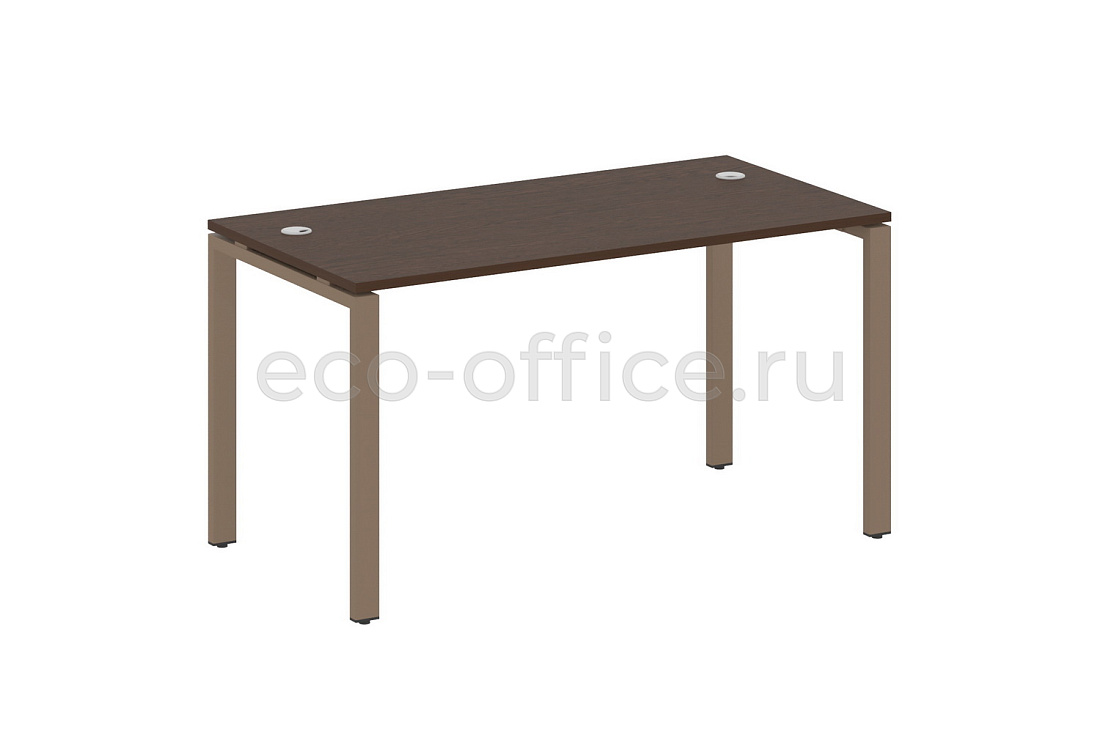 Стол письменный METAL SYSTEM STYLE БП.СП-3 Венге Цаво / Мокко металл  стоимость