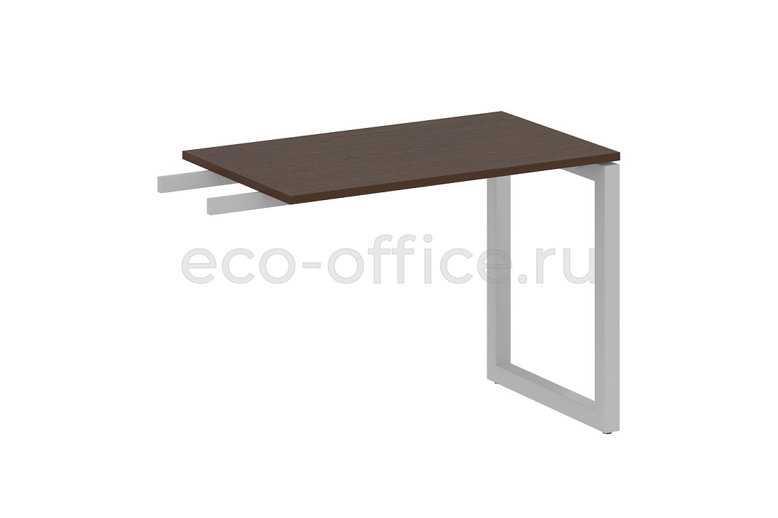 Приставной элемент на О-образном м/к METAL SYSTEM QUATTRO 5x5 50БО.ПР-3 Венге Цаво / Серый металл  стоимость