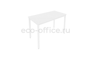 Стол письменный на металлокаркасе SLIM SYSTEM С.СП-4.1 Белый / Белый металл фото