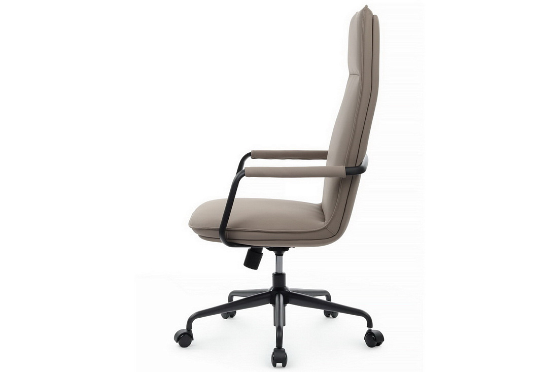 кресло руководителя rv chair tino cm-p004as бежевая экокожа фото