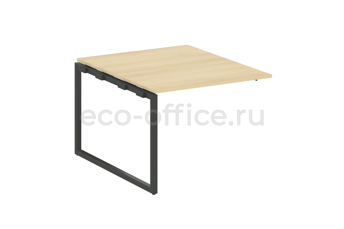 Проходной наборный элемент переговорного стола METAL SYSTEM QUATTRO 4x4 40БО.ППРГ-1 Акация Лорка / Антрацит металл  стоимость