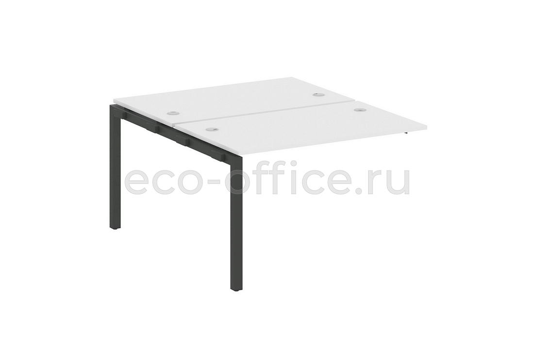 Проходной наборный элемент METAL SYSTEM QUATTRO 5x5 50БП.ПРС-СП-2.2 Белый / Антрацит металл купить в Москве