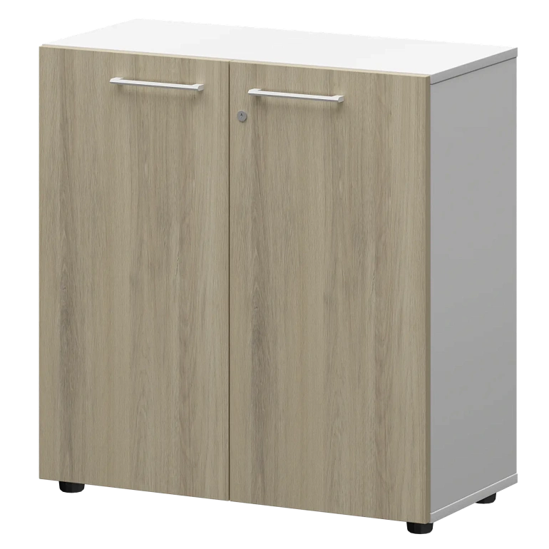 шкаф низкий закрытый protech смш28f(б) кронберг/белый фото