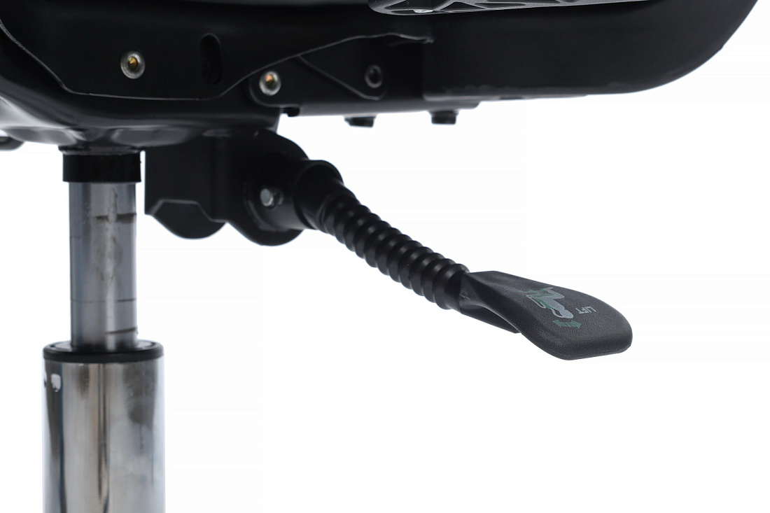 Кресло RV Chair FIX 851E-3D-M3 Серая сетка / Чёрная ткань  стоимость