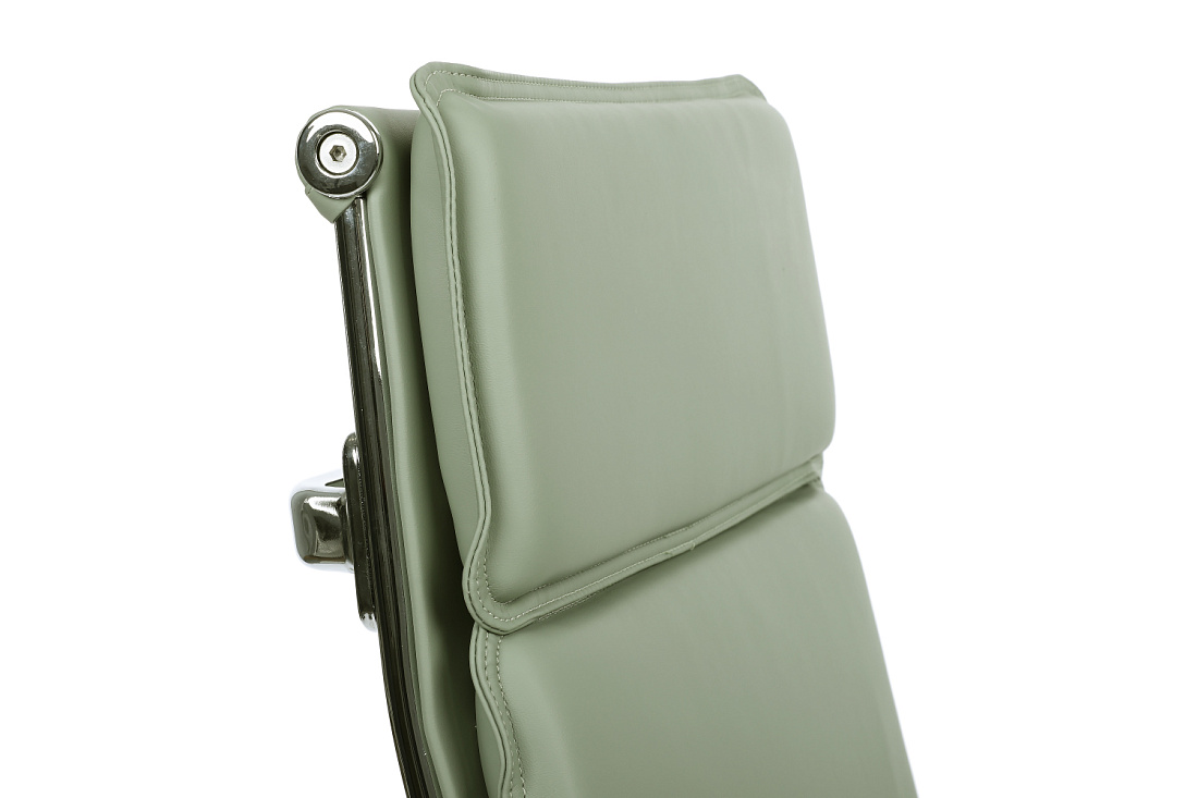 Кресло руководителя RV Chair HUGO 6003-1SE Зелёная экокожа  стоимость