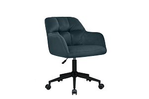 Кресло ECO-CHAIR EDMON 9-178 Тёмно-серый велюр фото