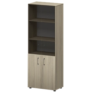 Стеллаж комбинированный с стеклянными фасадами Protech К-934,К-942,К-946,КФ-942,КФ-946 Кронберг фото