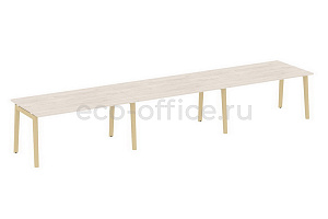 Стол переговорный (3 столешницы) ONIX WOOD OW.PRG-3.4 Денвер Светлый / Дуб Светлый фото