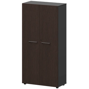 Шкаф высокий закрытый Protech СМШ48F Дуб венге/Графит фото