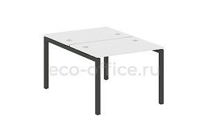 Рабочая станция METAL SYSTEM QUATTRO 5x5 50БП.РАС-СП-2.1 Белый / Антрацит металл фото