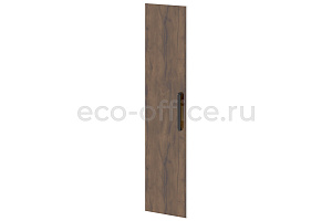 Дверь высокая левая GRACE L-032 L Альба Маргарита / Tasso Nero фото