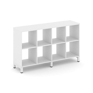 Каркас стеллажа 2 яр. STYLE PROJECT SN.KS-240 Белый/Металл Белый фото