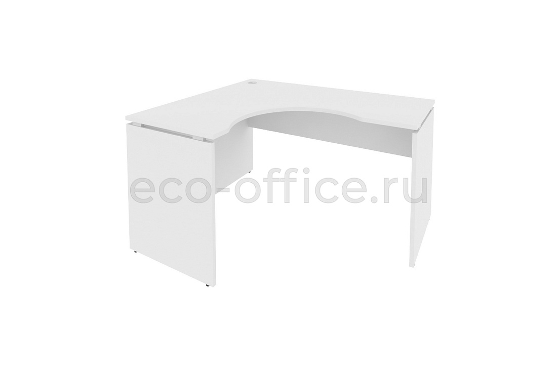 Стол криволинейный левый STYLE Л.СА-3 (L) Белый  стоимость