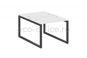 Рабочая станция METAL SYSTEM QUATTRO 5x5 50БО.РАС-СП-2.1 Белый / Антрацит металл фото
