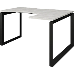 Стол эргономичный правый на металлокаркасе Protech НТМП.О-040.ПР Сосна винтер/Антрацит фото