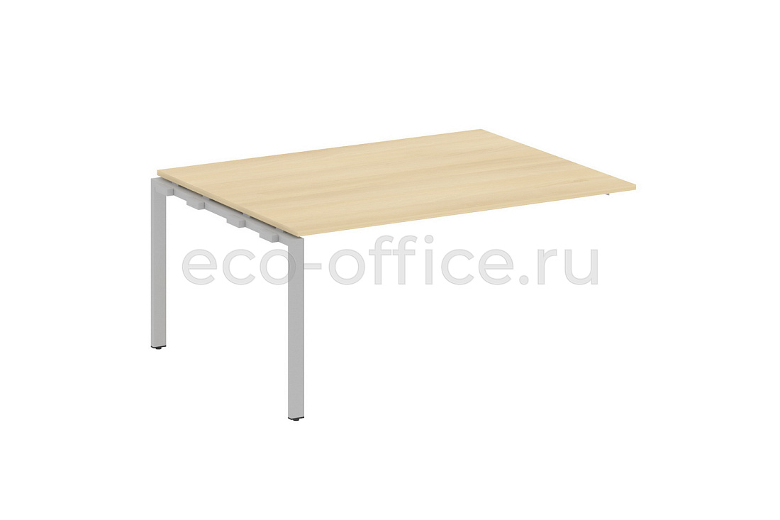 Проходной наборный элемент переговорного стола METAL SYSTEM STYLE БП.ППРГ-4 Акация Лорка / Серый металл  стоимость