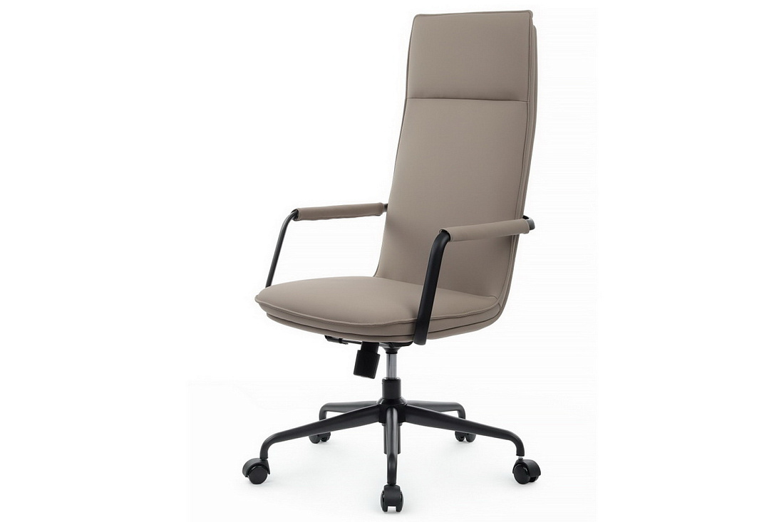 кресло руководителя rv chair tino cm-p004as бежевая экокожа фото