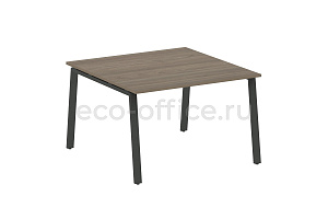 Стол переговорный (1 столешница) METAL SYSTEM STYLE БА.ПРГ-1.2 Вяз Благородный / Антрацит металл фото
